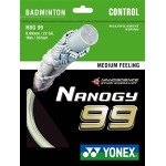 Badmintonový výplet YONEX NBG 99 Nanogy White (10m)